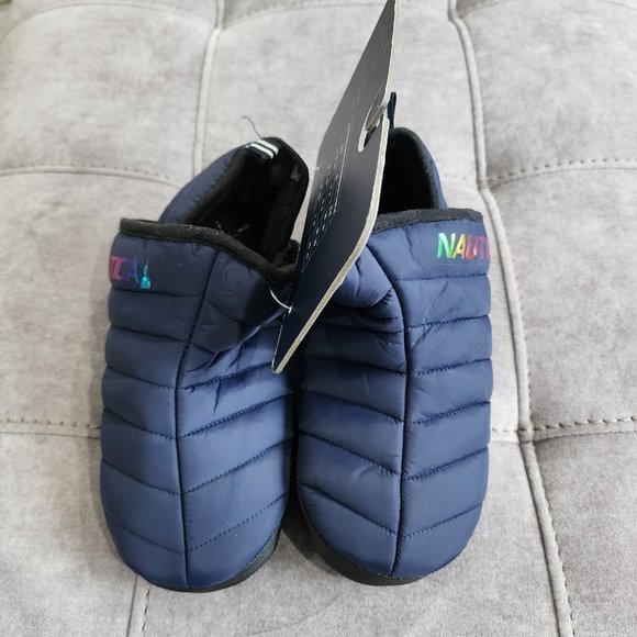 NWT Nautica Mavis Women's Blue Slippers Breathable Soft Comfort Small (5-6) - Picture 3 of 5